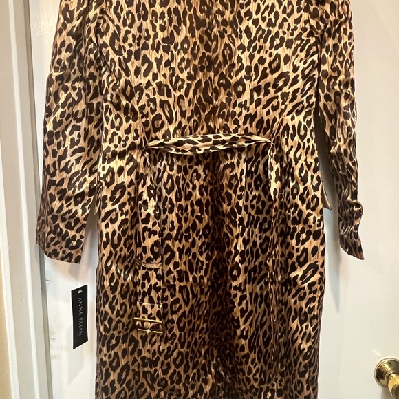 🔥 PRICE DROP 
Anne Klein New w/Tags 2-piece SILK Leopard print jacket n’ skirt - Picture 3 of 11